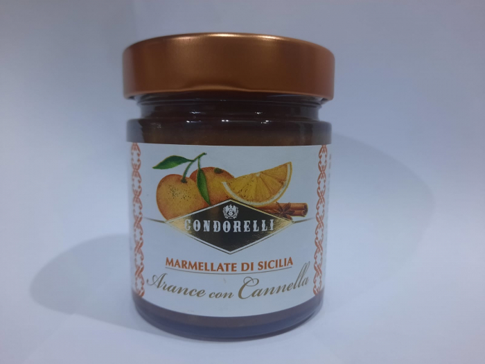 MARMELADA CONDORELLI CU PORTOCALE SI SCORTISOARA 240G [1]