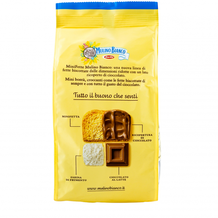 MULINO BIANCO MINI FELII DE PAINE CU CIOCOLATA SI LAPTE 110G [2]