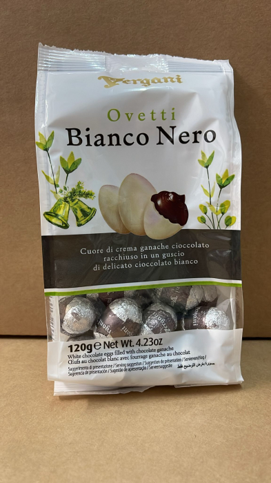OUA DE CIOCOLATA VERGANI BIANCO NERO 120G [1]