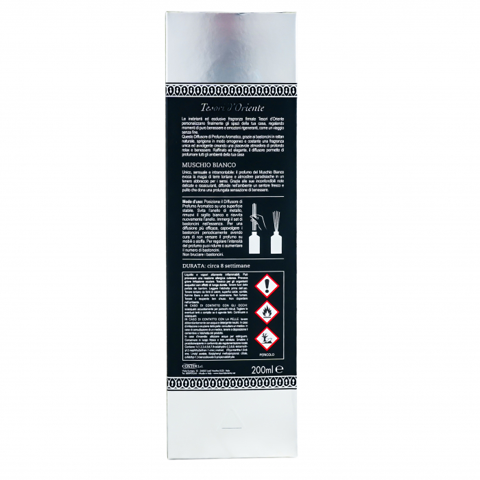 PARFUM DE CAMERA TESORI D'ORIENTE MUSCHIO BIANCO 200ML [3]