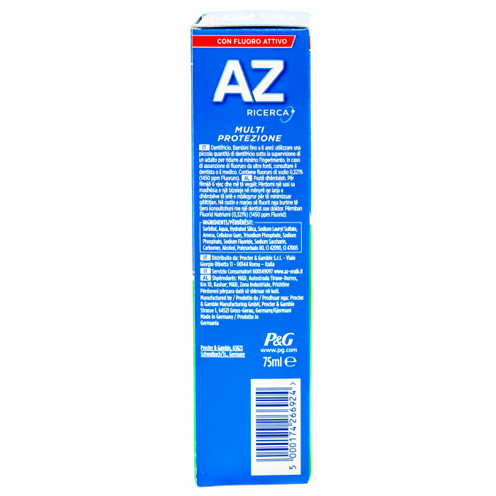 PASTA DE DINTI AZ CARIE GEL 75ML [2]