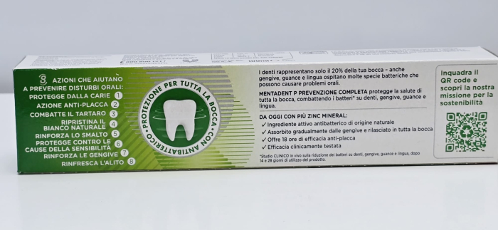 PASTA DE DINTI MENTADENT PREVENZIONE COMPLETA 100ML [2]