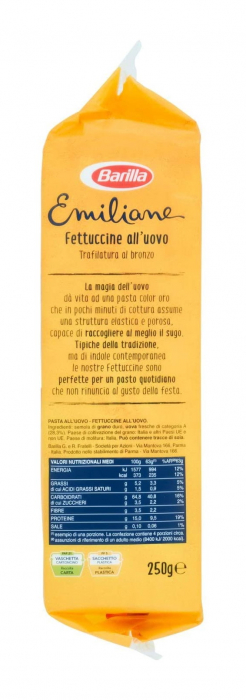 PASTE BARILLA EMILIANE FETTUCCINE RICCE 250G [3]