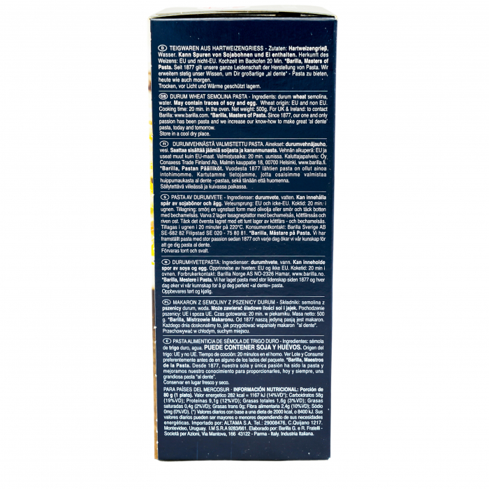 PASTE BARILLA EMILIANE LASAGNE ALL UOVO 500G [3]