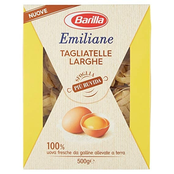 PASTE BARILLA EMILIANE TAGLIATELLE LARGHE ALL UOVO 500G [1]