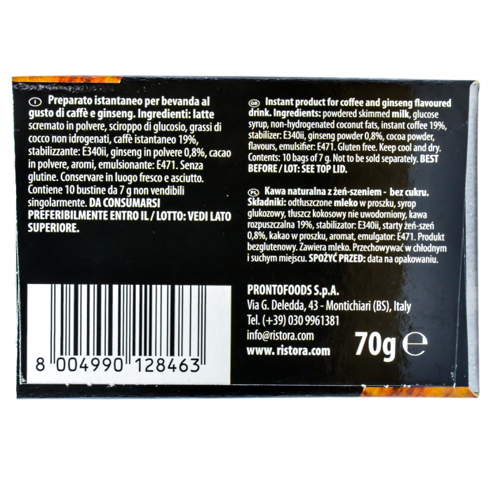 RISTORA CAFEA CU GINSENG NEINDULCIT 70G [3]