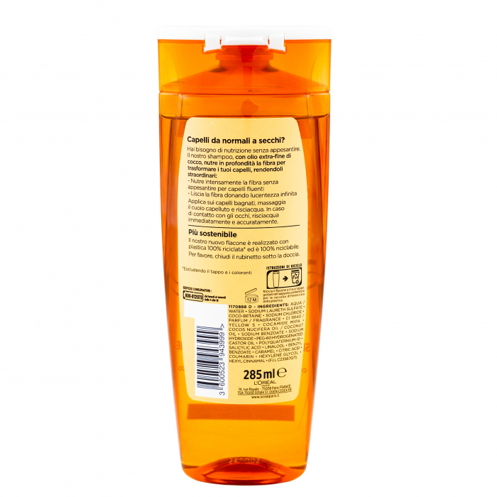 SAMPON ELVIVE STRAORDINARIO OLIO DI COCCO 285ML [2]