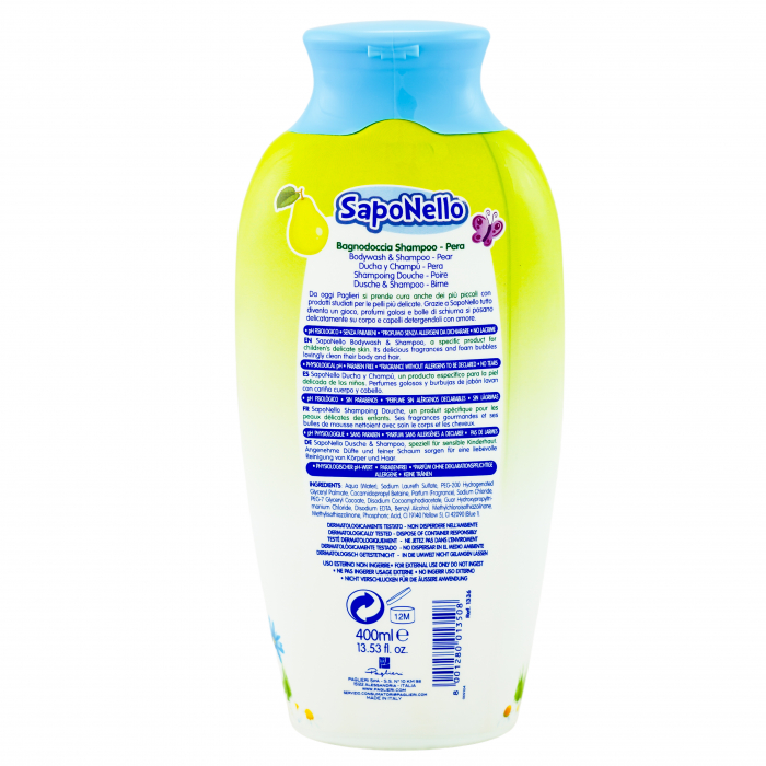 SAMPON PENTRU COPII SAPONELLO ADDOLCENTE 400ML [2]