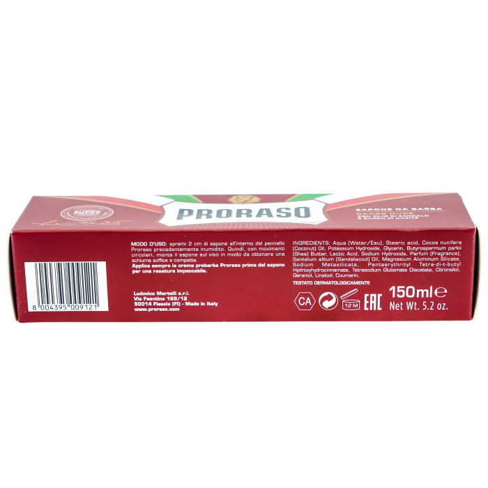SAPUN DE BARBIERIT PRORASO BARBE DURE 150ML [2]