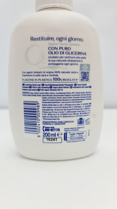 SAPUN LICHID NEUTRO ROBERTS IDRATANTE CLASSICO 200 ML [2]