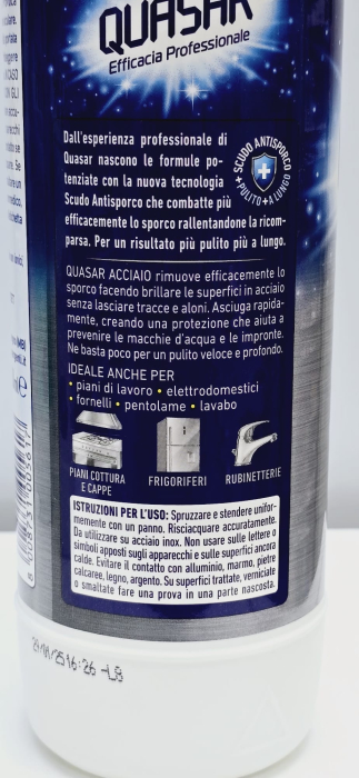 SOLUTIE QUASAR PENTRU INOX 580ML [2]