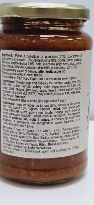 SOS TARALL ORO ALLE BOLOGNESE 350GR [3]