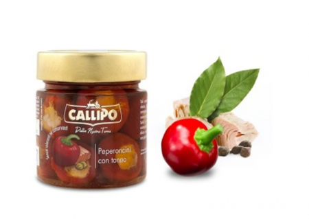 Conserve de peste - ARDEI UMPLUT CU TON CALLIPO 225G