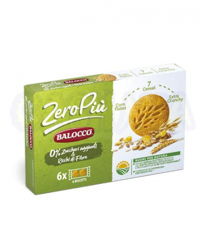 Biscuiti italieni - BISCUITI BALOCCO ZEROPIU 7 CEREALI 230G