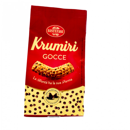 Dulciuri italiene - BISCUITI BISTEFANI KRUMIRI GOCCE CIOC 290G