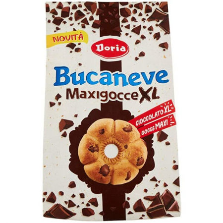 Dulciuri italiene - BISCUITI DORIA BUCANEVE MAXIGOCCE 300G