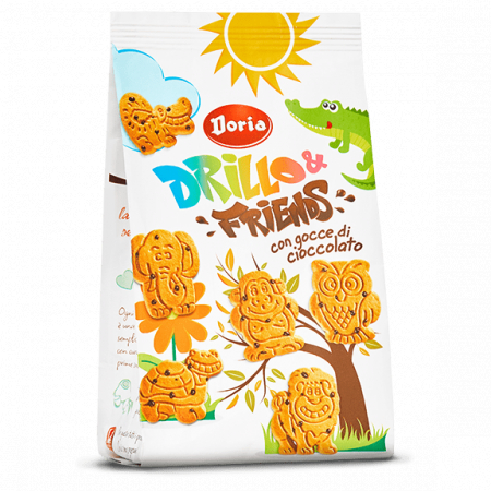 Biscuiti italieni - BISCUITI DORIA DRILLO & FRIENDS 350G