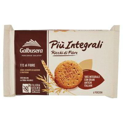 Produse alimentare italiene - BISCUITI GALBUSERA PIU INTEGRALI 330G
