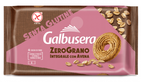 Dulciuri italiene - BISCUITI GALBUSERA ZEROGRANO WHOLEMEAL 220G