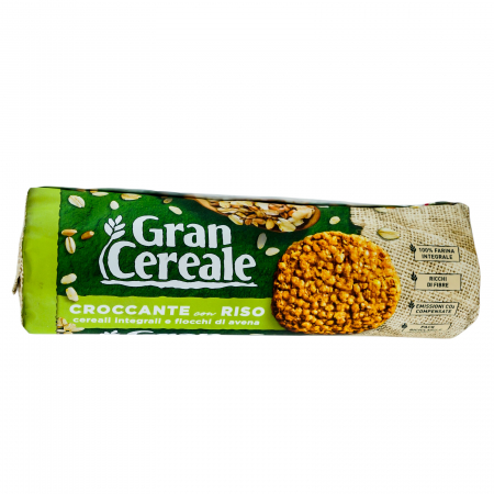 Biscuiti italieni - BISCUITI GRAN CEREALE CON RISO 230G