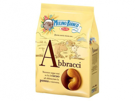Biscuiti italieni - BISCUITI MULINO BIANCO ABBRACCI 700G