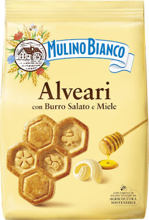 Produse alimentare italiene - BISCUITI MULINO BIANCO ALVEARI 600G