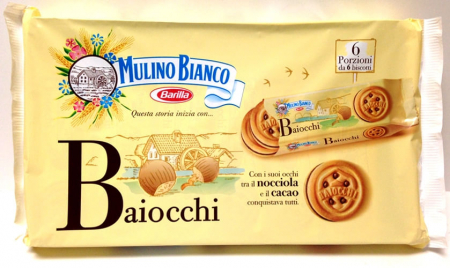 Biscuiti italieni - BISCUITI MULINO BIANCO BAIOCCHI 336G
