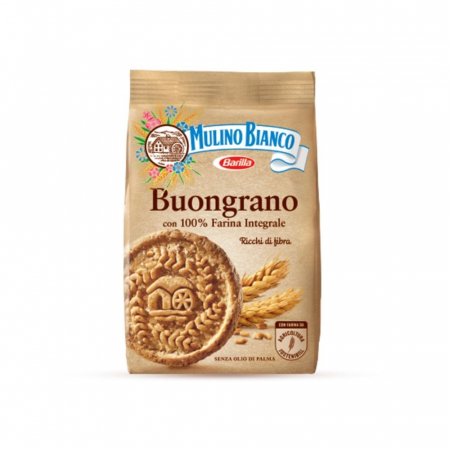 Produse alimentare italiene - BISCUITI MULINO BIANCO BUONGRANO 350G