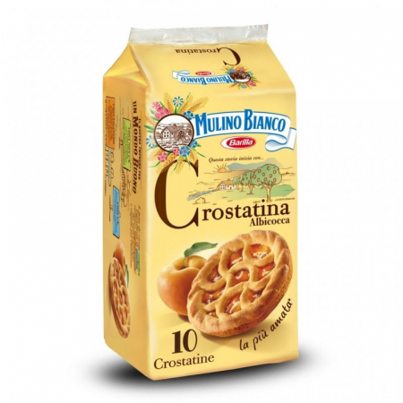 Biscuiti italieni - BISCUITI MULINO BIANCO CROSTATINA ALBICOCCA 400G