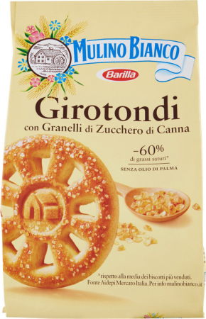 Biscuiti italieni - BISCUITI MULINO BIANCO GIROTONDI 350G