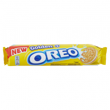 Biscuiti italieni - BISCUITI OREO TUBO GOLDEN VANIGLIA 154G