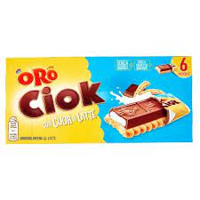 Dulciuri italiene - BISCUITI ORO CIOK CUOR DI LATTE 120G