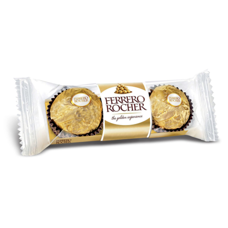 Bomboane italiene - BOMBOANE CIOCOLATA FERRERO ROCHER 37.5G
