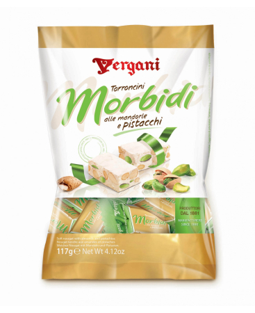 DULCIURI - BOMBOANE VERGANI TORRONCINI MORBIDI 117G