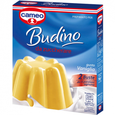 Zahar si Indulcitori - BUDINCA CAMEO VANIGLIA 70G