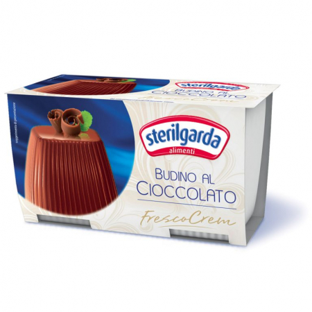 Dulciuri italiene - BUDINCA DE CIOCOLATA STERILGARDA 2X100G