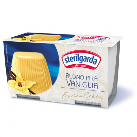 Produse alimentare italiene - BUDINCA DE VANILIE STERILGARDA 2X100G