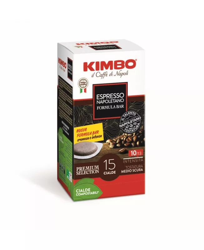 Produse alimentare italiene - CAFEA KIMBO NAPOLI 15 CIALDE 109.5G