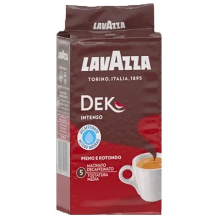 Cafea italiana - CAFEA LAVAZZA DEK INTENSO 250G