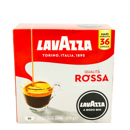 CAFEA LAVAZZA QUALITA ROSSA 36 CAPSULE 270G [0]