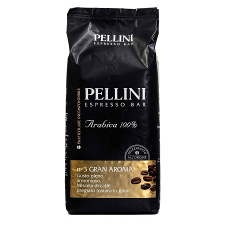 Produse alimentare italiene - CAFEA PELLINI NR 3 GRAN AROMA 1KG