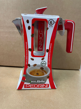 Produse alimentare italiene - CAFETIERA PEDRINI ECO MOKA 6 CAFELE