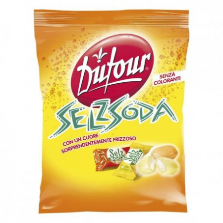 Produse alimentare italiene - CARAMELE DUFOR SELZ SODA 90G