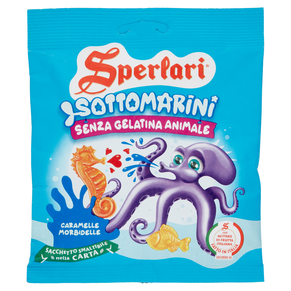 Bomboane italiene - CARAMELE SPERLARI SOTTOMARINI 140G