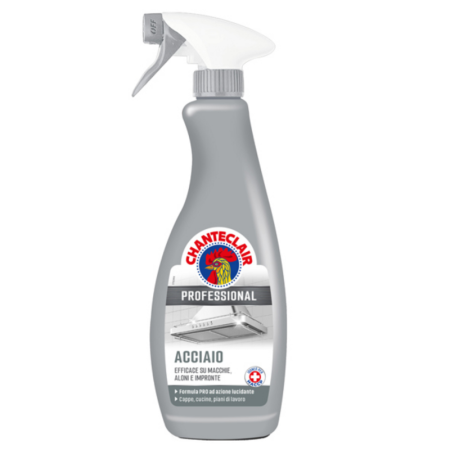 Solutie curatat inox - CHANTE CLAIR SPRAY ACCIAIO 700 ML