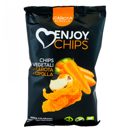 CHIPS ENJOY PEPERONI E CIPOLLOTTI 40G [0]