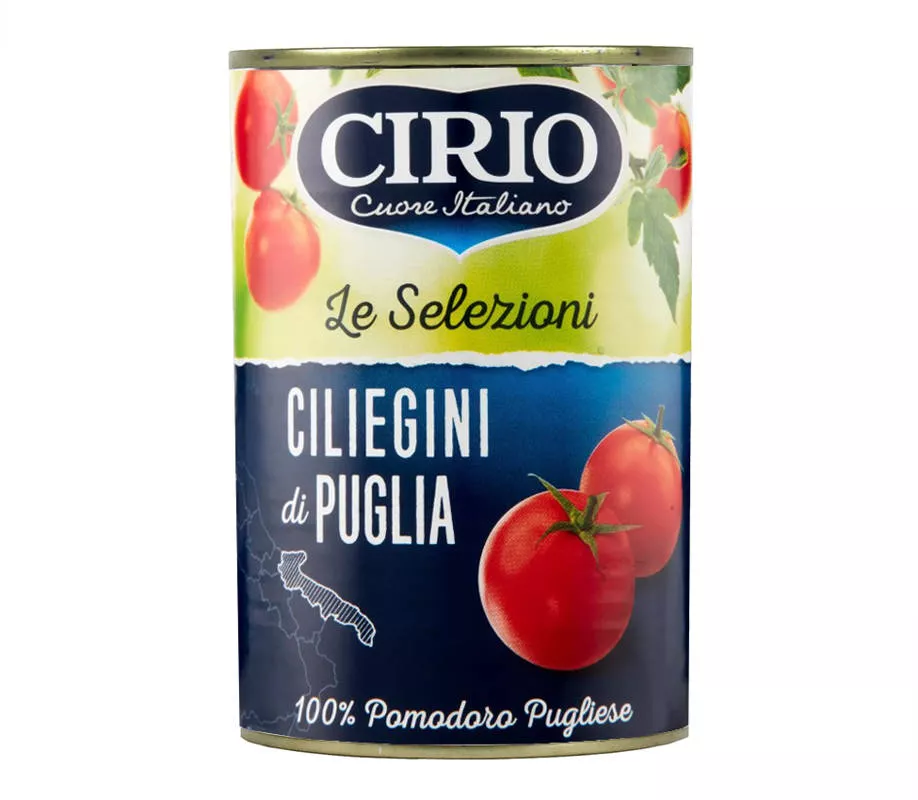 Produse alimentare italiene - CIRIO CILIEGINI DI PUGLIA 400G