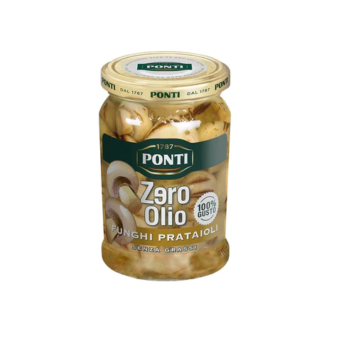 Conserve de legume - CIUPERCI LA GRATAR CHAMPIGNON PONTI FARA ULEI 300G