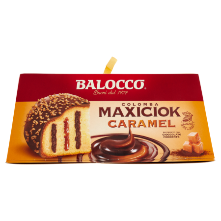 DULCIURI - COLOMBA BALOCCO MAXICIOK CARAMEL 750G