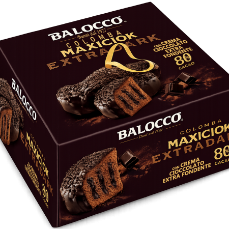 Produse alimentare italiene - COLOMBA BALOCCO MAXICIOK EXTRA DARK 750G